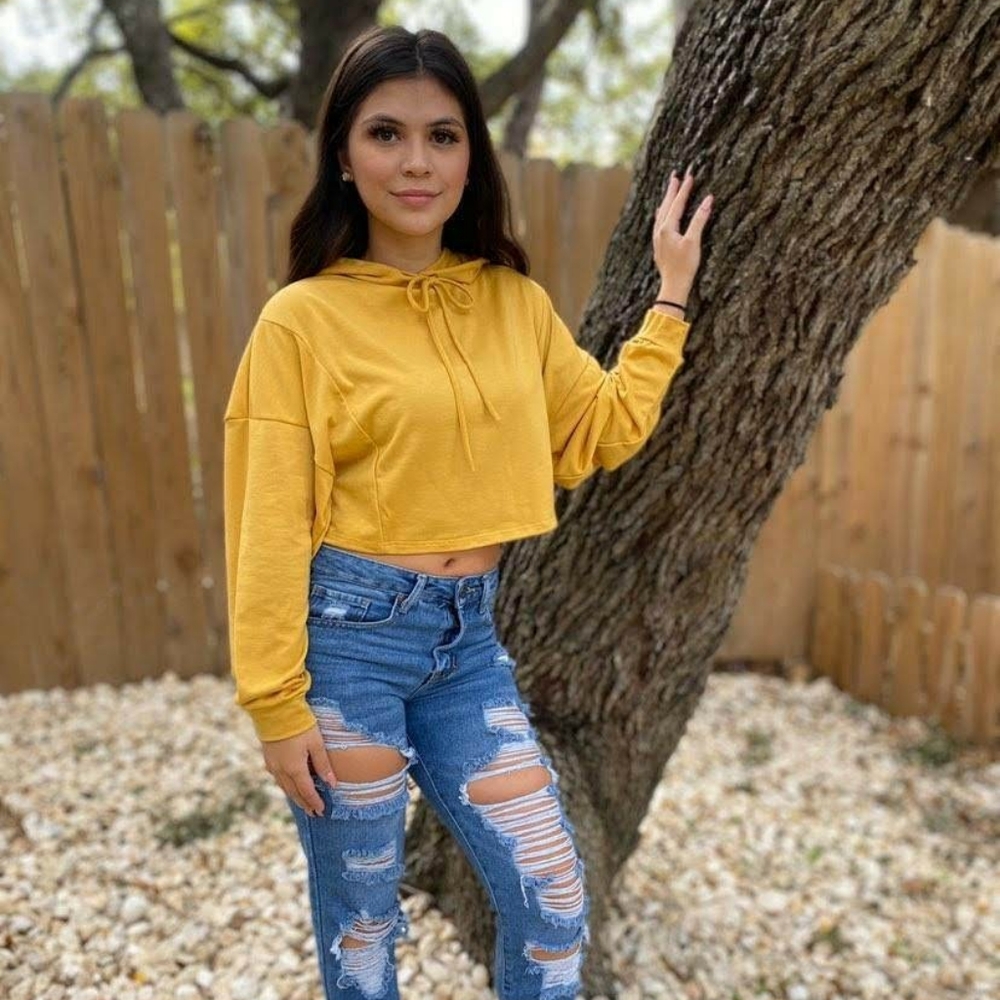Hoodie crop top